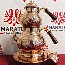 bakır jelli çaydanlık